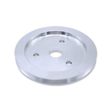 SWP Crankshaft Pulley Satin Aluminum Suits 1965-68 Big Block Chevy 396-454