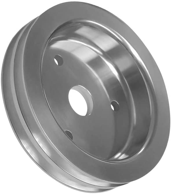 Aluminum Crankshaft Pulley 2 Groove Swp Short Water Pump for BB Chevy 454