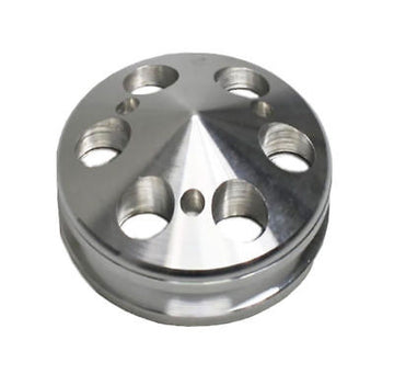 Alternator Pulley, Fits GM Style Alternators, Polished