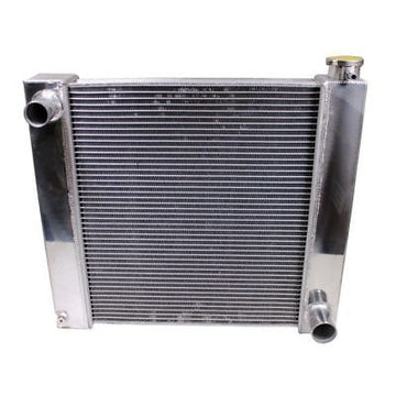 For SBC BBC Chevy GM Fabricated Aluminum Radiator 21" x 19" x3" Overall