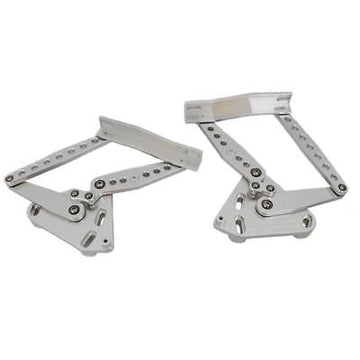 For 1967-1972 Chevy GM Truck Billet Hood Hinges Machined Aluminum Hood Hinges