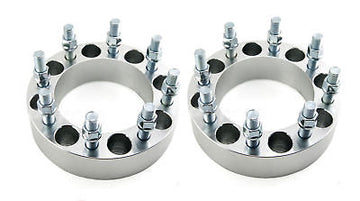 2 pcs 2" | Wheel Spacers Adapters| 8x170 to 8x170 | 8 Lug | 14 x 1.5 Studs