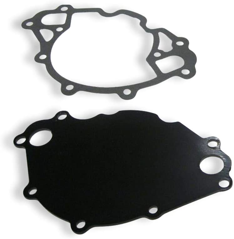 Aluminum Electric Water Pump Black Powder Coating for SBF 289 302 351W with Plate
