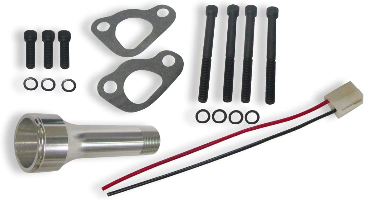 Aluminum Electric Water Pump Black Powder Coating for SBF 289 302 351W with Plate