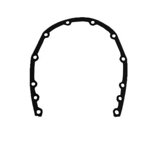 For SBC Late 350 Polished Aluminum Timing Chain Kit & Polished Aluminum Cover