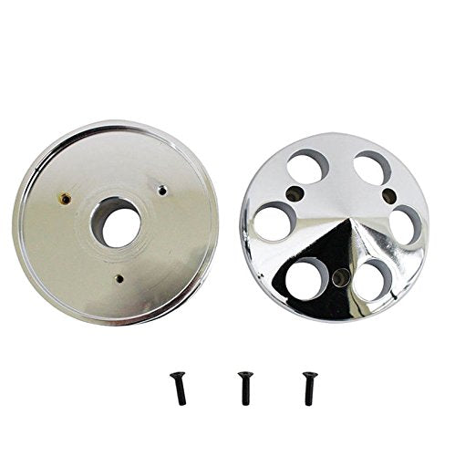 Chrome Aluminum Single Groove Alternator Pulley & Alternator Pulley Fan For SBC