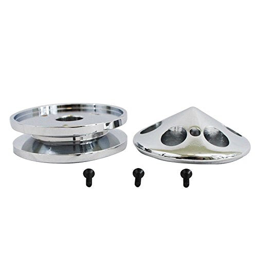 Chrome Aluminum Single Groove Alternator Pulley & Alternator Pulley Fan For SBC