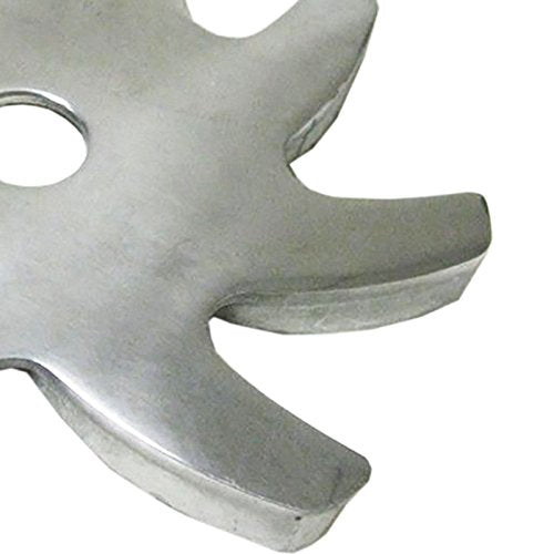 Chrome Aluminum Single Groove Alternator Pulley & Alternator Pulley Fan For SBC