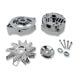 For Chevy Camaro Chevelle 73-85 Alternator Housing Kit Pulley Universal Chrome
