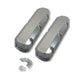 Fabricated Tall Aluminum Valve Covers Clear Anodized For Ford 5.0L 302