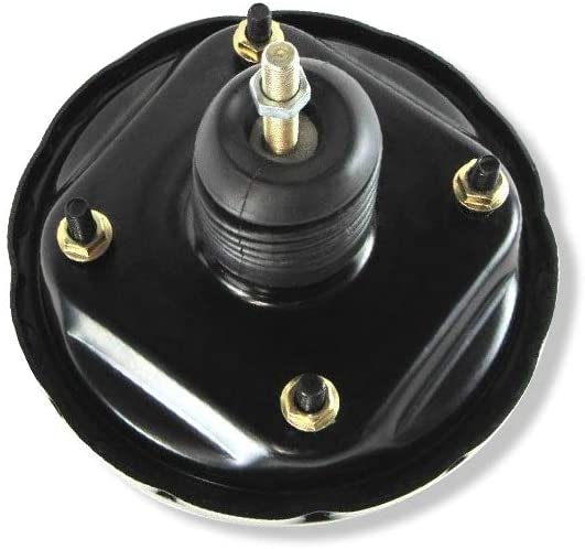 Universal 7" Dual Diaphragm Black Brake Booster Hot Rod Street