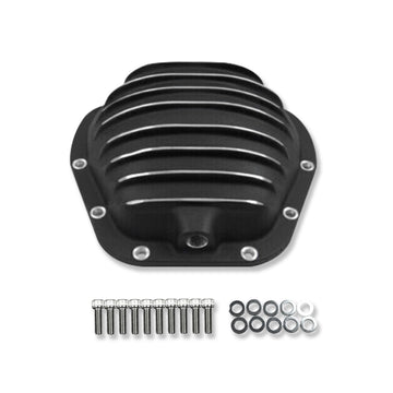 Suit Dana 60 Black Aluminum Differential Cover ( 10 Bolt ) w/ Hardware