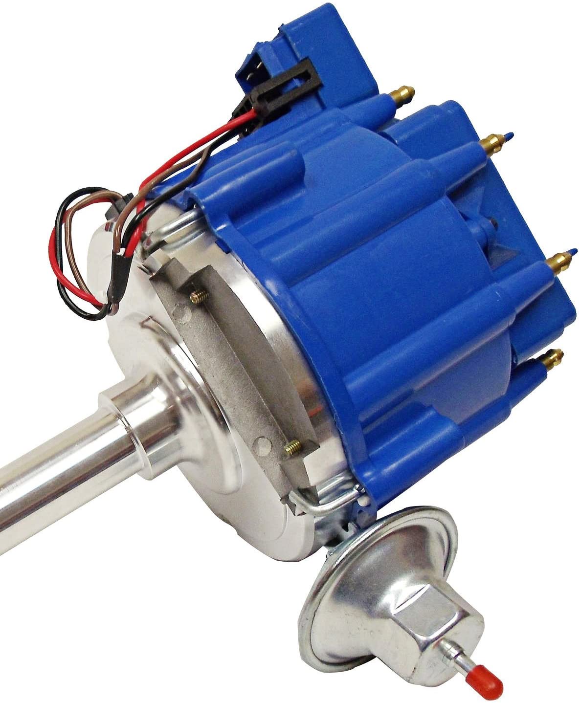 For SBF Small Block 260 289 302 HEI Ignition Blue Cap Distributor w/ 65K Coil