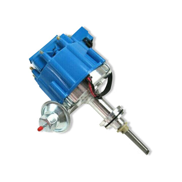 HEI Distributor Ready To Run 65k Coil Blue Cap Suit Chrysler Mopar 318-360
