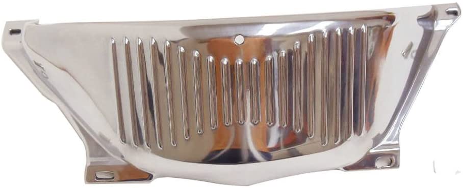 Polished Aluminum Flywheel Dust Cover Fits Chevy Th 350 400 Trans