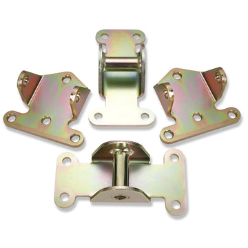 Solid Motor Engine Mount For SBC Chevy Frame Mount Zinc Hot Street Rod