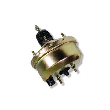 7" Single Diaphragm Power Brake Booster Zinc Fits GM Chevy Ford Street Rod