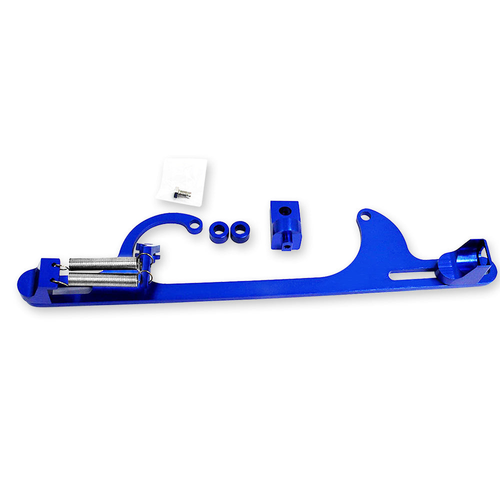 Blue Holley 4150 4160 Aluminum Throttle Cable Carb Bracket Carburetor 350