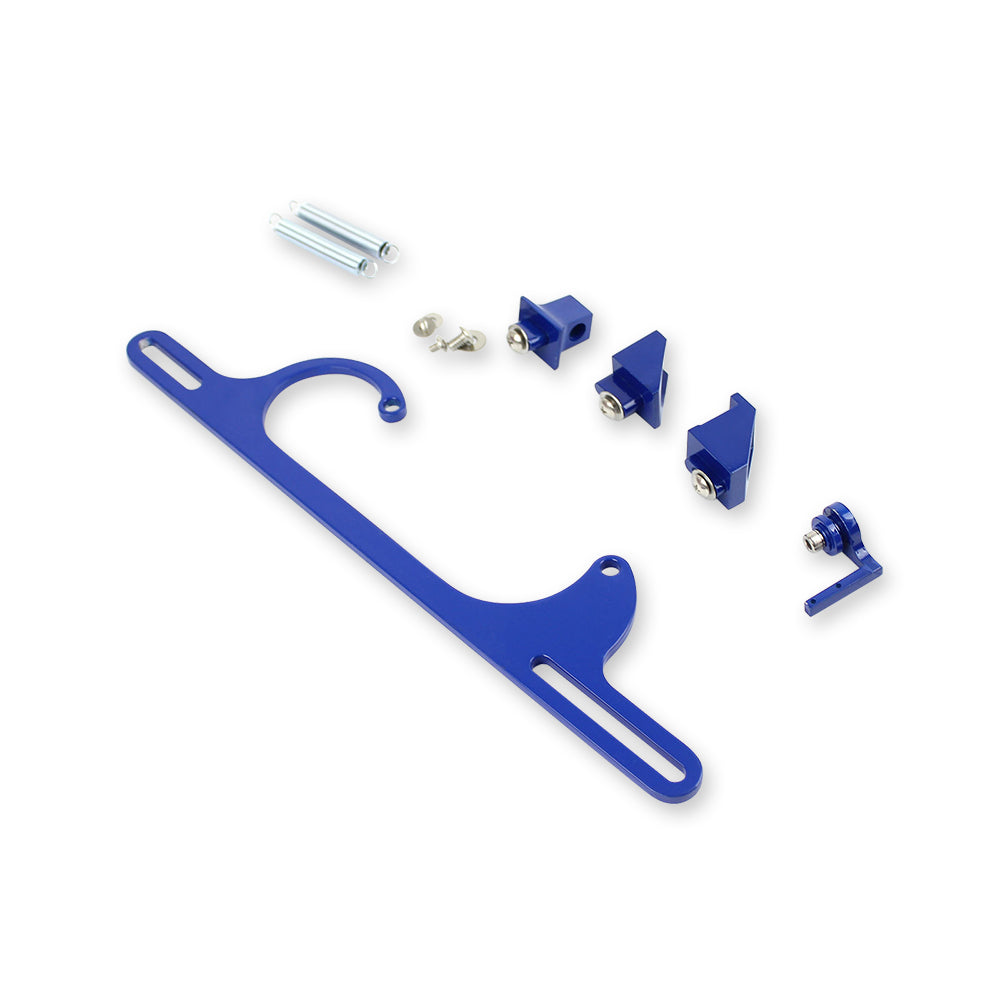 Blue Holley 4150 4160 Aluminum Throttle Cable Carb Bracket Carburetor 350