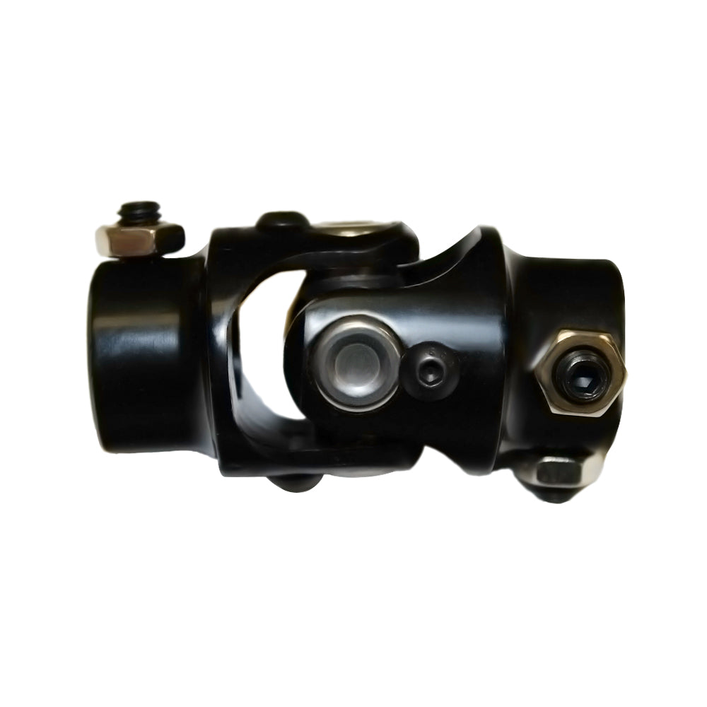 Universal 3/4"DD X 3/4" DD Steering U Joint Black Steel Connecting Shaft GM