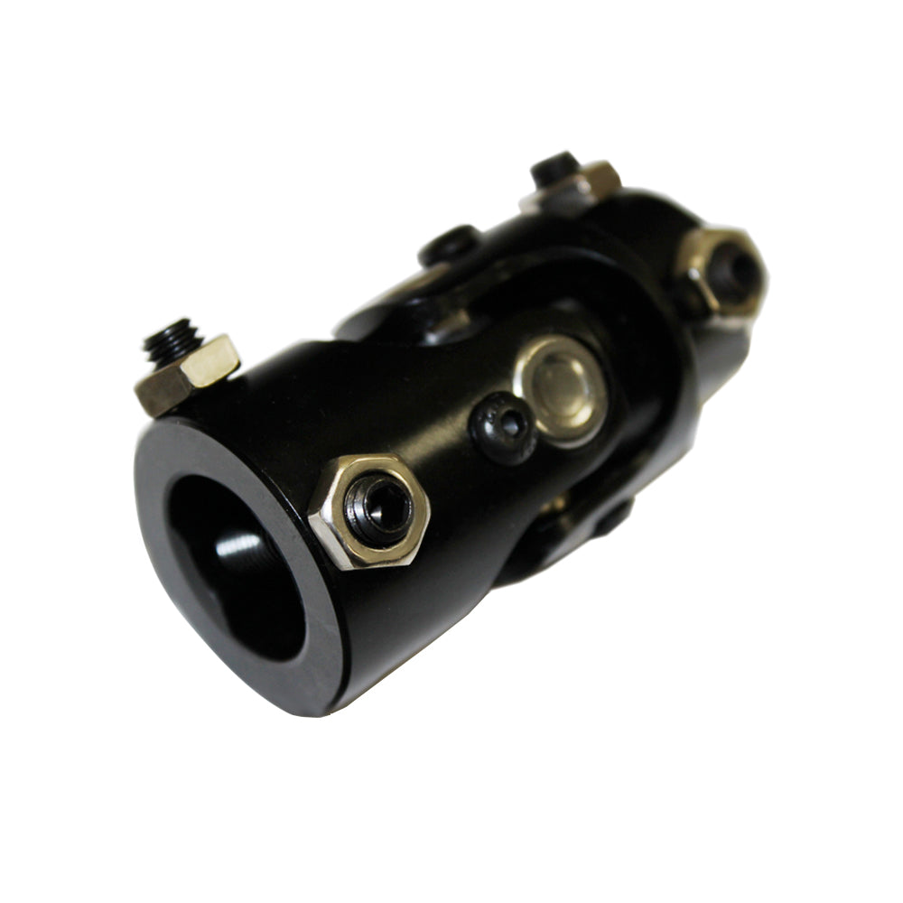 1" DD To 3/4" DD Double D Black Steel U Joint Fit Universal Steering U-Joint