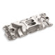 For 1959-95 SBC Small Block Chevy 327 350 383 Satin Intake Manifold Dual plane