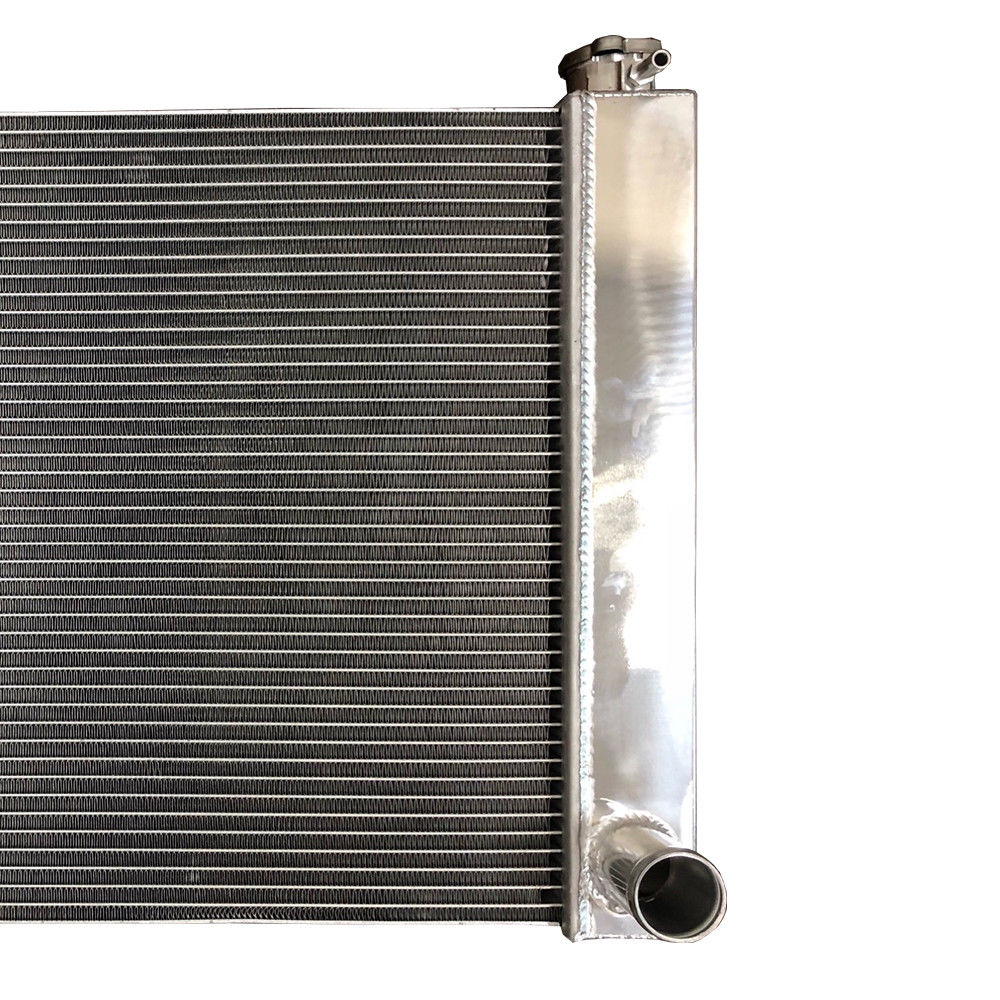 For SBC BBC Chevy GM Fabricated Aluminum Radiator 27.5" x 19" x 3" Overall
