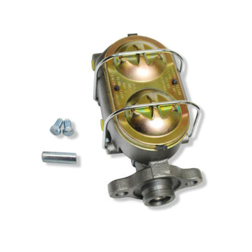 Universal GM Corvette Style Cast Iron Master Cylinder 1" Bore 4 Port