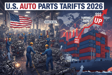 U.S. Auto Parts Tariffs 2026: What It Means for Prices and Supply Chains