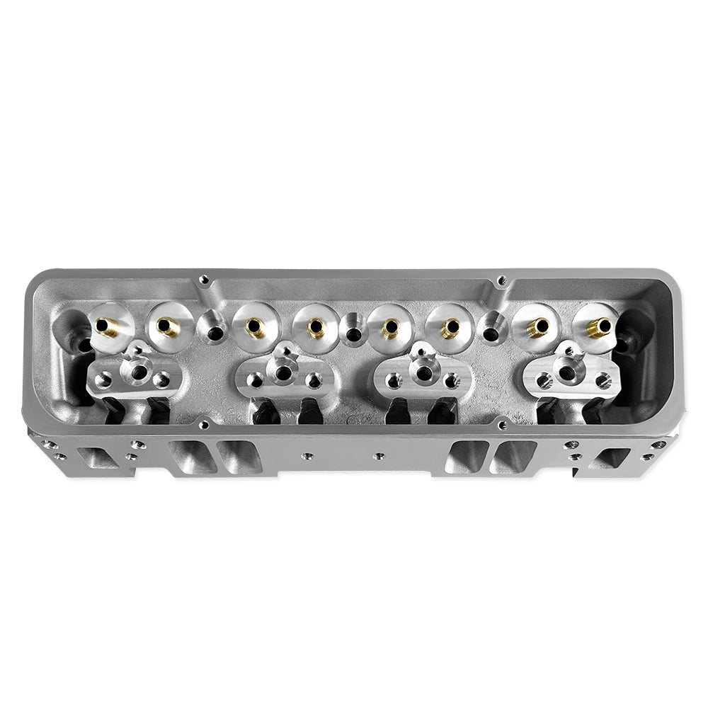 Bare Cylinder Head Aluminum For Chevy Small Block SBC 283 350 400 Angle Plug