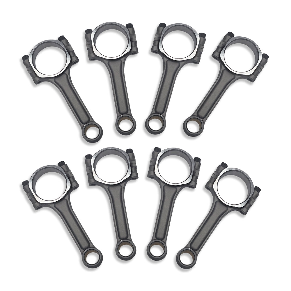 For Chevy SBC 350 Connecting Rods 5140 I Beam Bronze Bush 5.700" 2.100" .927"