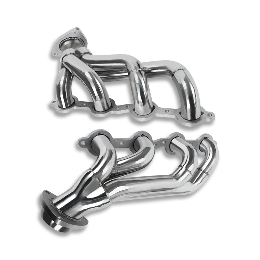 For Chevy GMC Trucks SUV 02-13 4.8L 5.3L 6.0L 6.2L Exhaust Headers Stainless