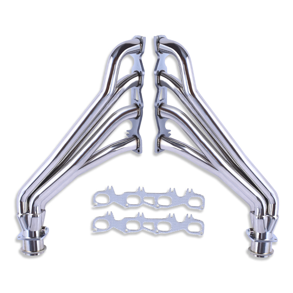 Polished Stainless Steel Exhaust Headers for Chrysler Dodge Charger Magnum 05-11