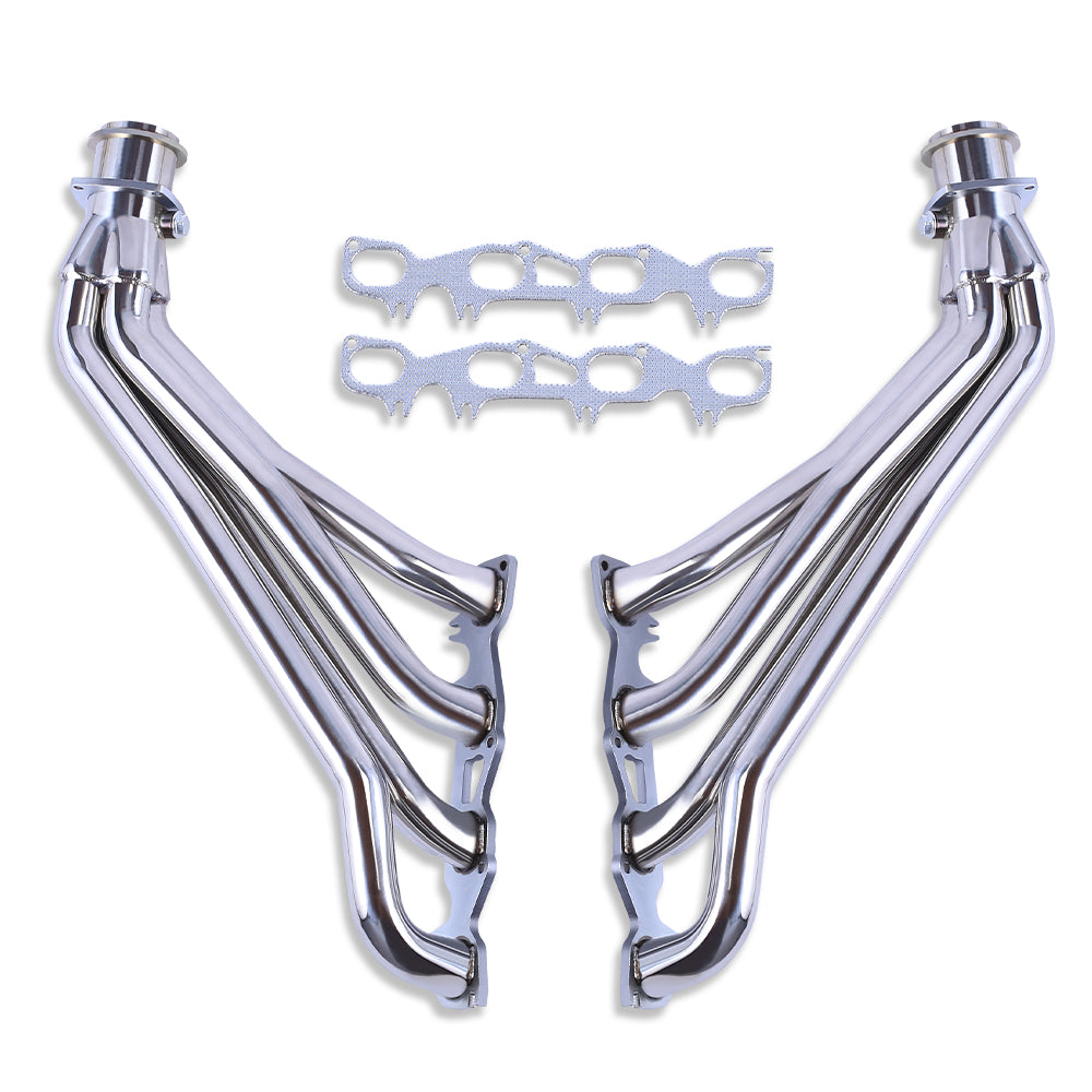 Polished Stainless Steel Exhaust Headers for Chrysler Dodge Charger Magnum 05-11