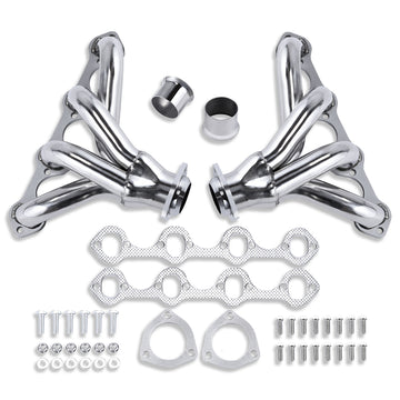 For Ford Small Block SBF 289 302 351 V8 Hugger Exhaust Headers Stainless 1962-78