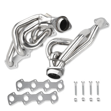 For Ford F150 F250 Expedition 5.4L 97-03 Polished Stainless Steel Exhaust Header