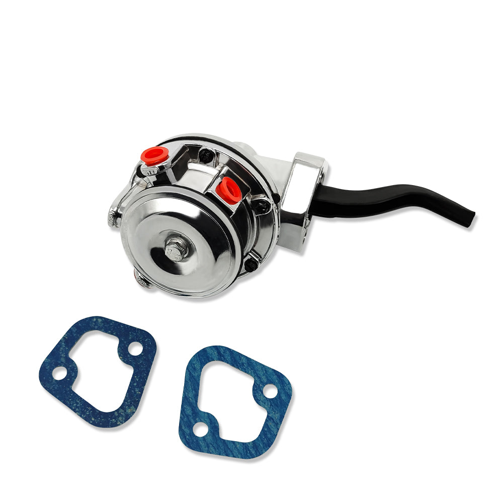 For Pontiac V8 301 326 350 389 400 455 High Volume Mechanical Fuel Pump Chrome
