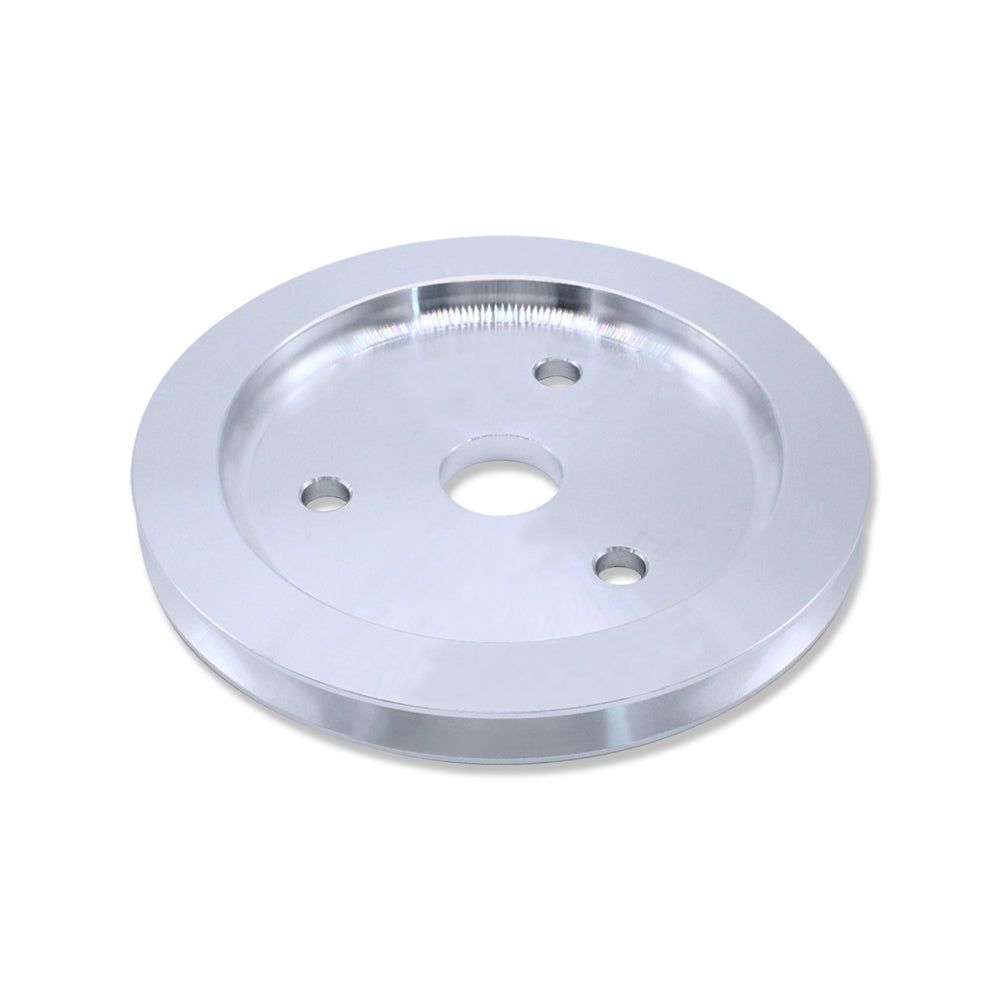 SWP Crankshaft Pulley Satin Aluminum Suits 1965-68 Big Block Chevy 396-454