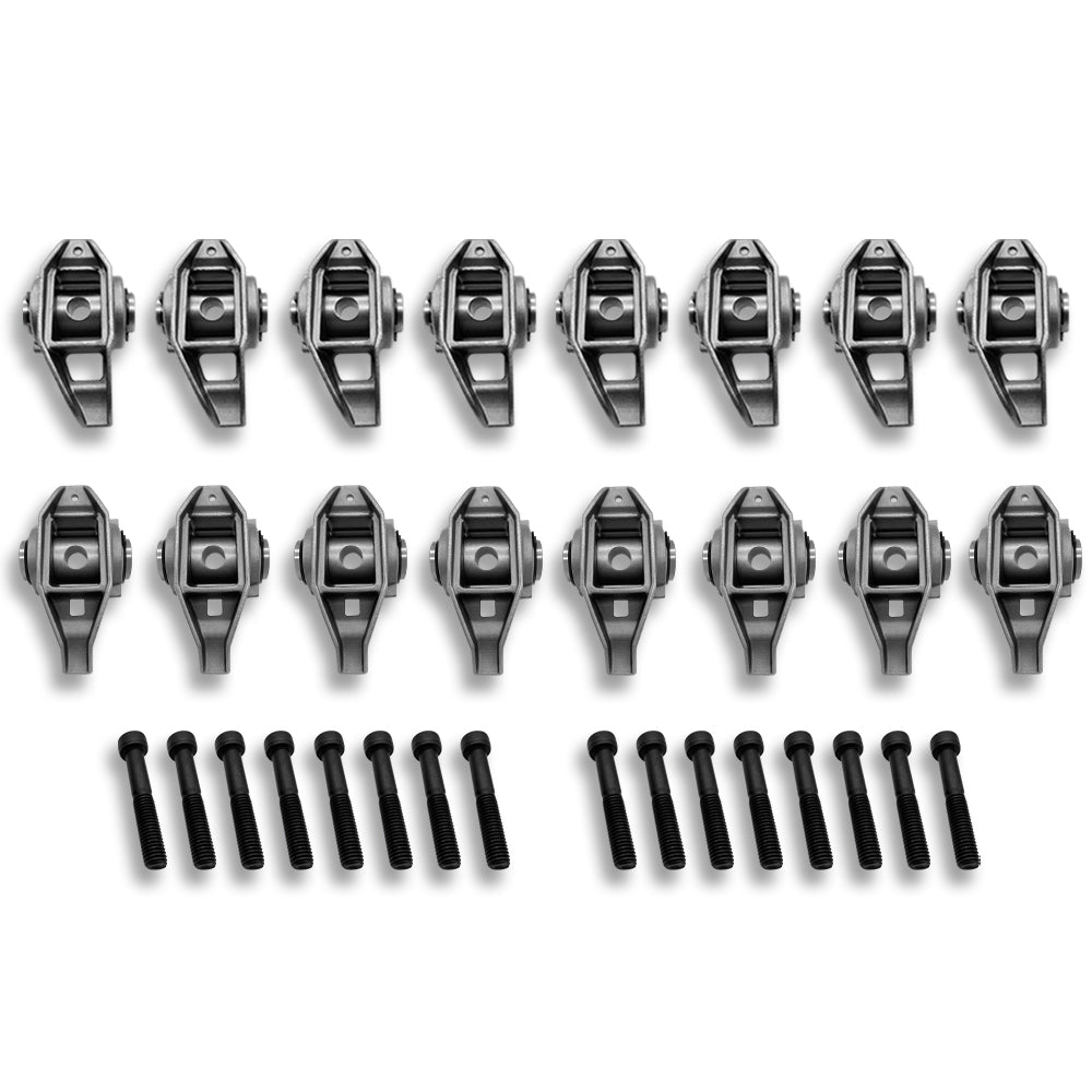 Ls3 Rocker Studs Stainless Steel Rocker Arms with Trunnion Kit Installed For LS3 LS9 L7 ...
