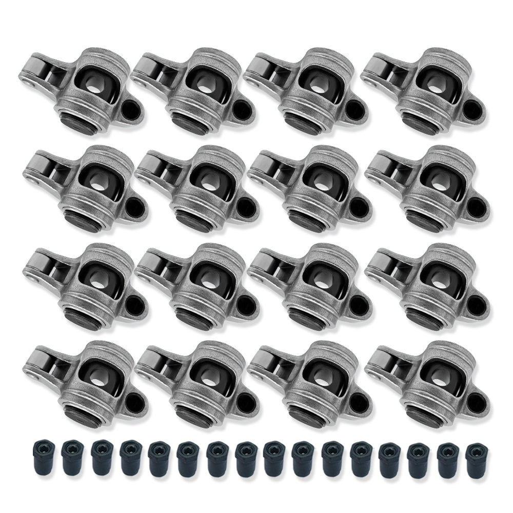 For Chevy SBC 283 327 350 400 7/16" 1.5 Ratio Stainless Steel Roller Rocker Arms