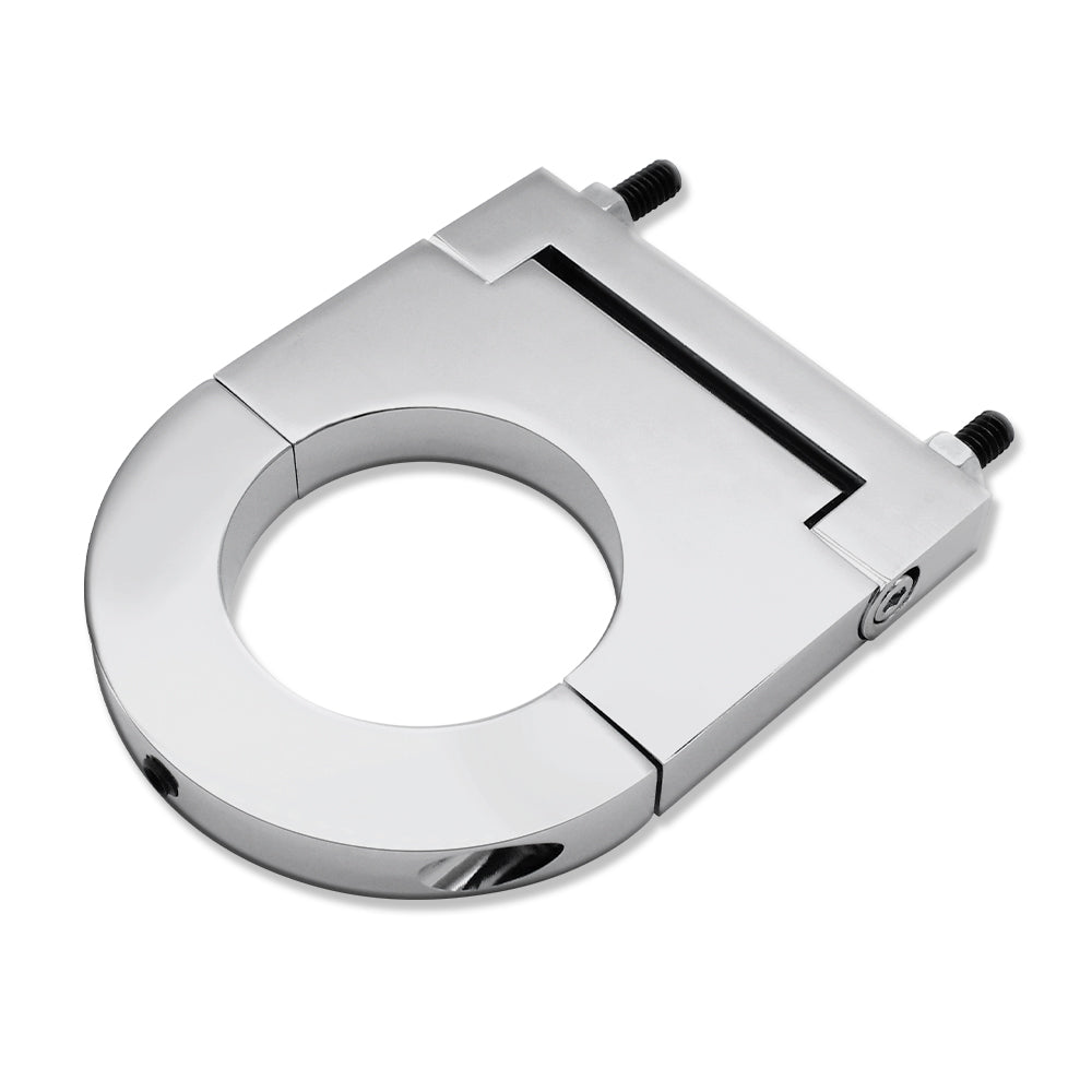For 2" Columns SBC BBC 350 Chrome Aluminum 2 1/2" Steering Column Drop