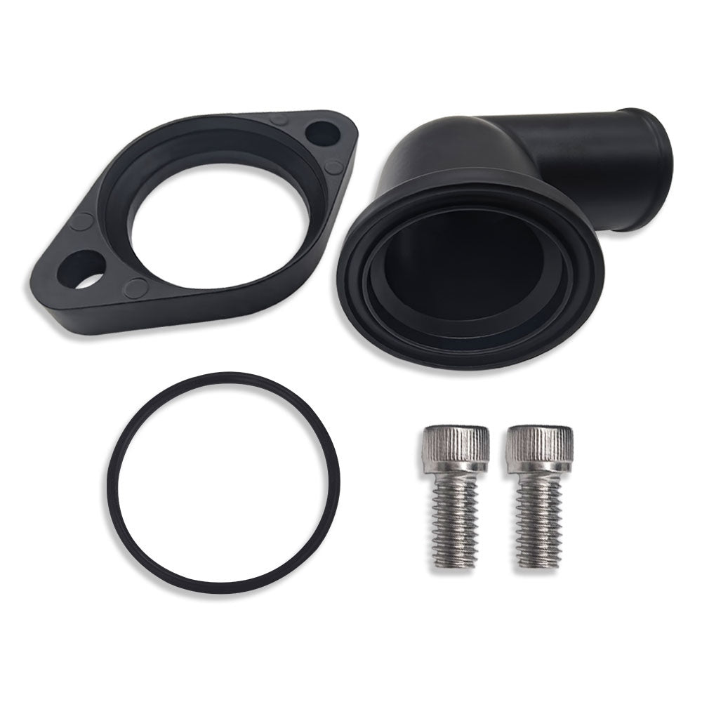 15° Swivel Water Neck Aluminum Thermostat Housing For Chevy SBC BBC 265 327 400