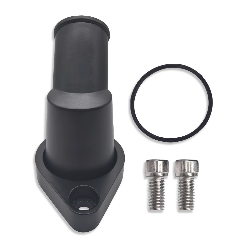 For Chevy SBC BBC 265 350 396 400 502 45° Water Neck Aluminum Thermostat Housing