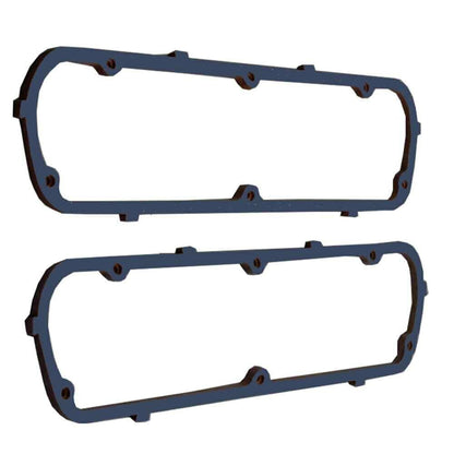 DEMOTOR Blue Valve Cover Gasket Set Cork with Steel Core for Early SBF Ford Valve Covers