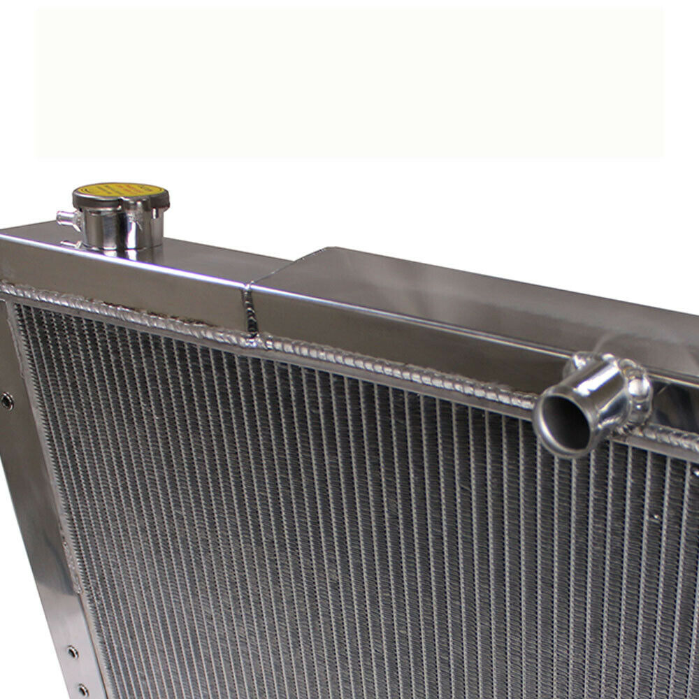 DEMOTOR 3 Row Aluminum Racing Radiator for 87-06 Jeep Wrangler YJ/TJ 2.4L-4.2L