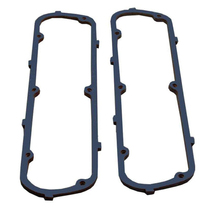 DEMOTOR Blue Valve Cover Gasket Set Cork with Steel Core for Early SBF Ford Valve Covers