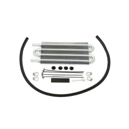 Heavy Duty 16" Electric Curved S Blade Radiator Cooling Fan & 12-3/4" X 5" X 3/4" Transmission Oil Cooler