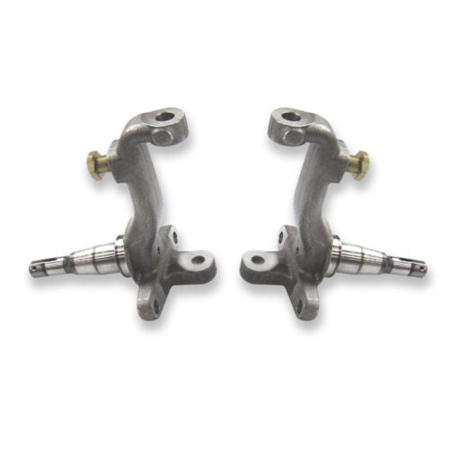 1 Pair Stock Height Disc Brake Spindles For 1962-1967 Chevy II Nova