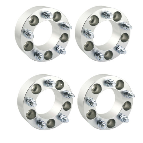 4pc1.5" Wheel Adapter Spacers | 5x4.5 to 5x5.5 | 5x114.3 to 5x139.7 | 1/2" Studs