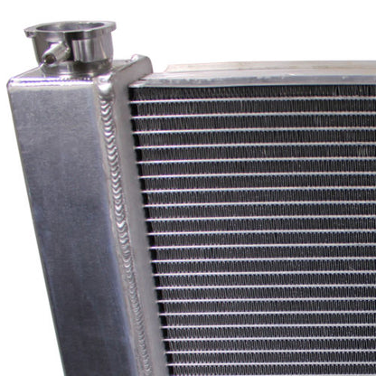 For Ford / Mopar Fabricated Aluminum Radiator Overall Size 25" x 19" x3"